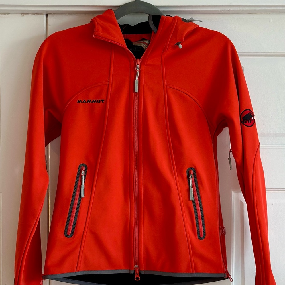 Mammut Vibrant Orange Softshell Jacket